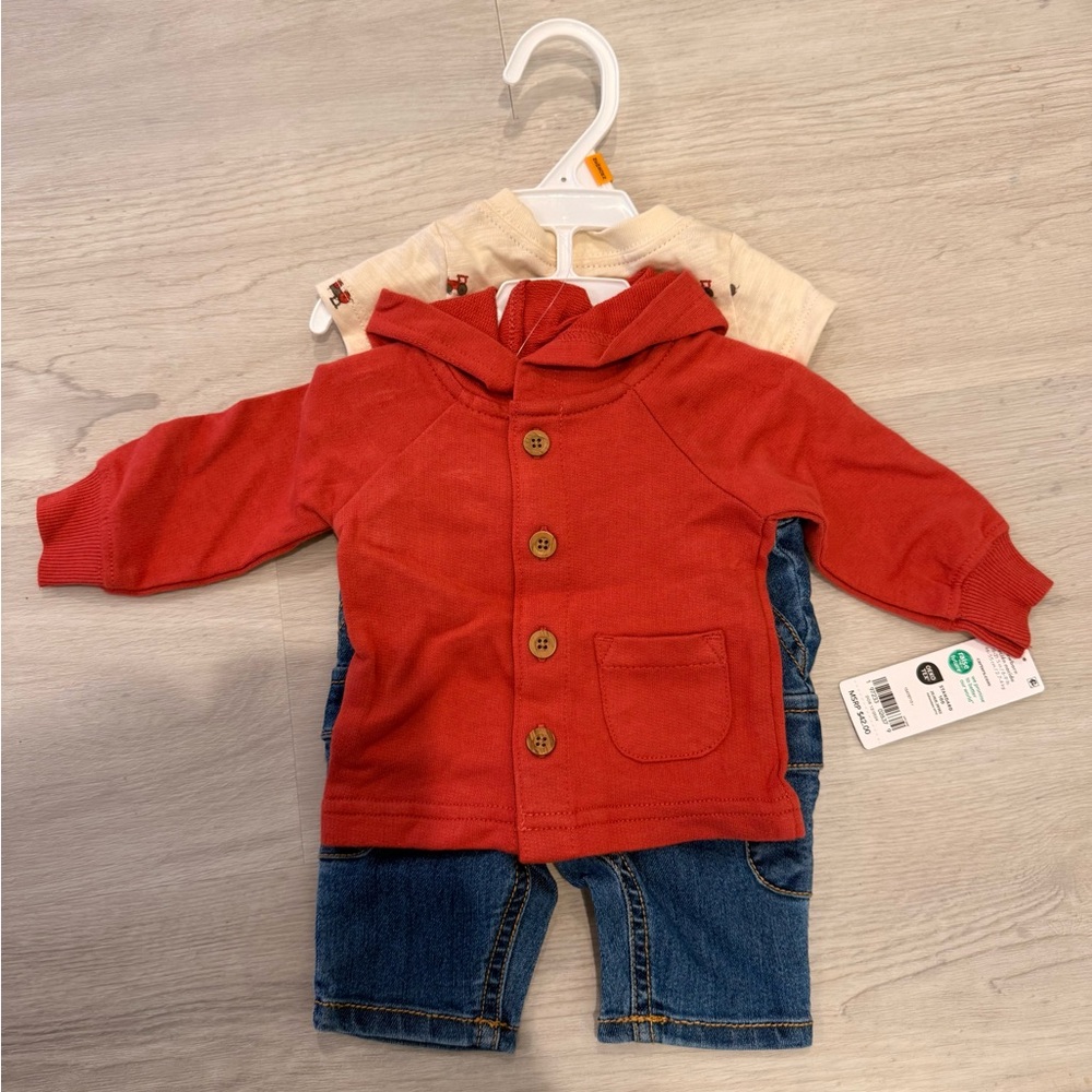 Carter's Baby Hoodie Outfit